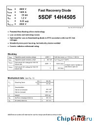 Datasheet  5SDF14H4505