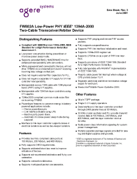 Datasheet  FW802A