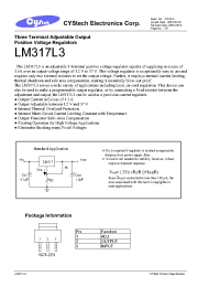 Datasheet  LM317L3