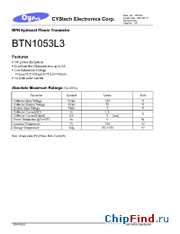 Datasheet  BTN1053L3