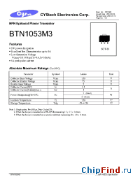 Datasheet  BTN1053M3
