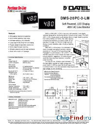Datasheet  DMS-20PC-3-LM