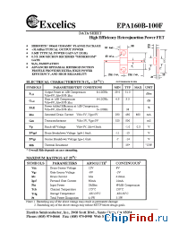 Datasheet  EPA160B-100F