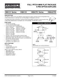 Datasheet  HMA121D