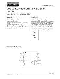 Datasheet  LM358A