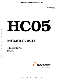 Datasheet  MC68HC705J2