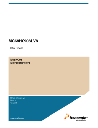 Datasheet  MC68HC908LV8