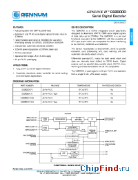 Datasheet  GS9000D