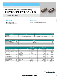 Datasheet  G7150