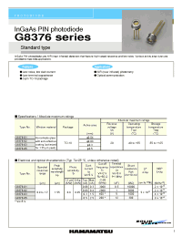 Datasheet  G8376