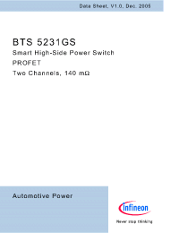 Datasheet  BTS5231GS