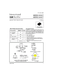 Datasheet  MBRB1545CT