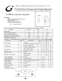 Datasheet  CJ7806