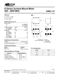 Datasheet  EMRS-11F