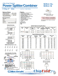 Datasheet  SCN-2-19