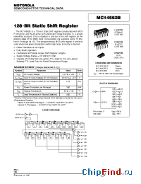 Datasheet  MC14562B