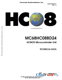 Datasheet  MC68HC08BD24
