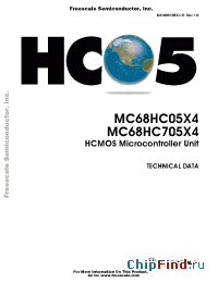 Datasheet  MC68HC705X4