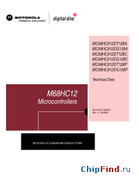 Datasheet  MC68HC912DG128C