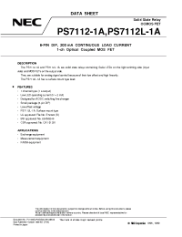 Datasheet  PS7112-1A