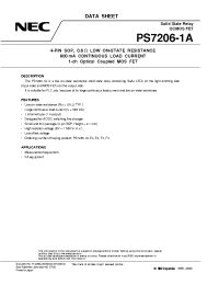 Datasheet  PS7206-1A