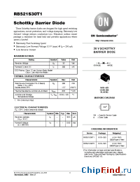Datasheet  RB521S30T1