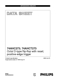 Datasheet  74AHC273