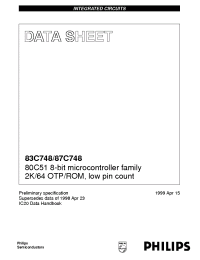 Datasheet  83C748