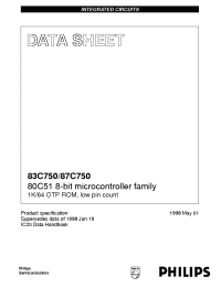 Datasheet  83C750