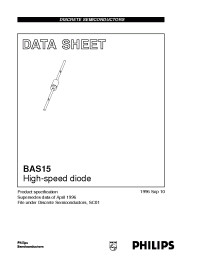 Datasheet  BAS15