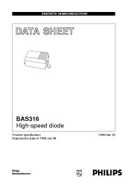 Datasheet  BAS316