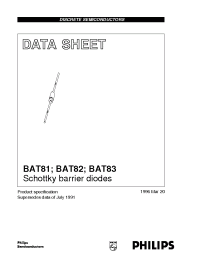 Datasheet  BAT83