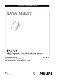 Datasheet  BAV70S