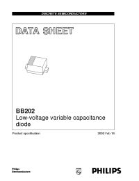 Datasheet  BB202