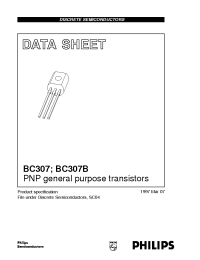 Datasheet  BC307B