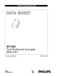 Datasheet  BF1205