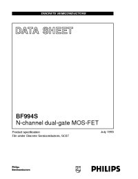 Datasheet  BF994S