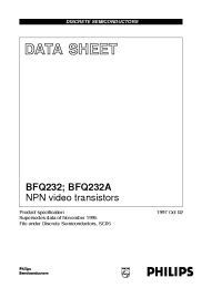 Datasheet  BFQ232