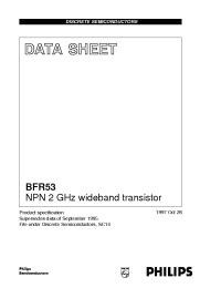 Datasheet  BFR53