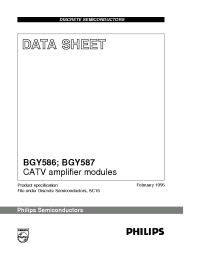 Datasheet  BGY587