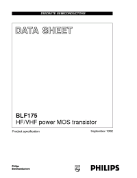 Datasheet  BLF175