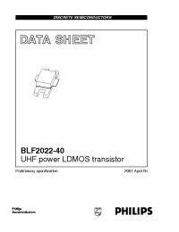 Datasheet  BLF2022-40