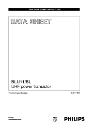 Datasheet  BLU11/SL