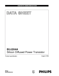 Datasheet  BUJ204A