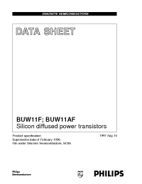 Datasheet  BUW11AF