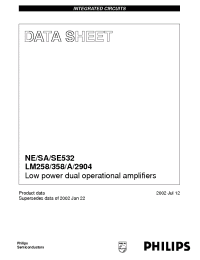 Datasheet  LM358