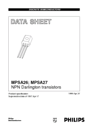 Datasheet  MPSA27