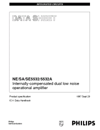 Datasheet  NE5532D