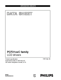 Datasheet  PCF21xxC