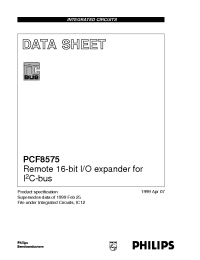 Datasheet  PCF8575